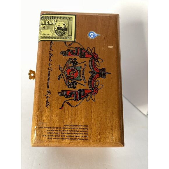 VTG Empty Wood Cigar Box Arturo Fuente Flor Fina 8-5-8 Maduro Dominican Republic - Picture 3 of 8